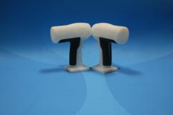 PolyJet Over-Mold parts are excellent for displaying tactile feedback and ergonomic studies.